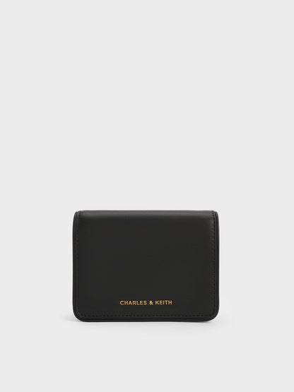 Lyla Knotted-Strap Wallet - Black | CHARLES & KEITH