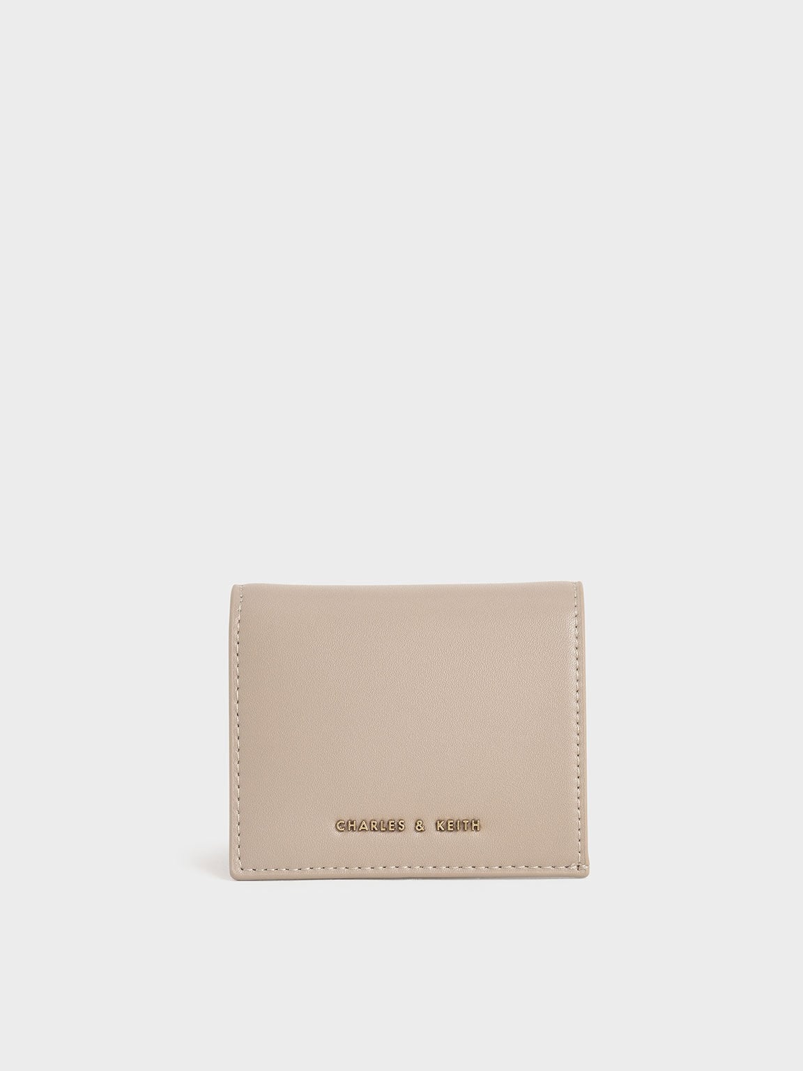 Daisy Bi-Fold Small Wallet - Sand | CHARLES & KEITH