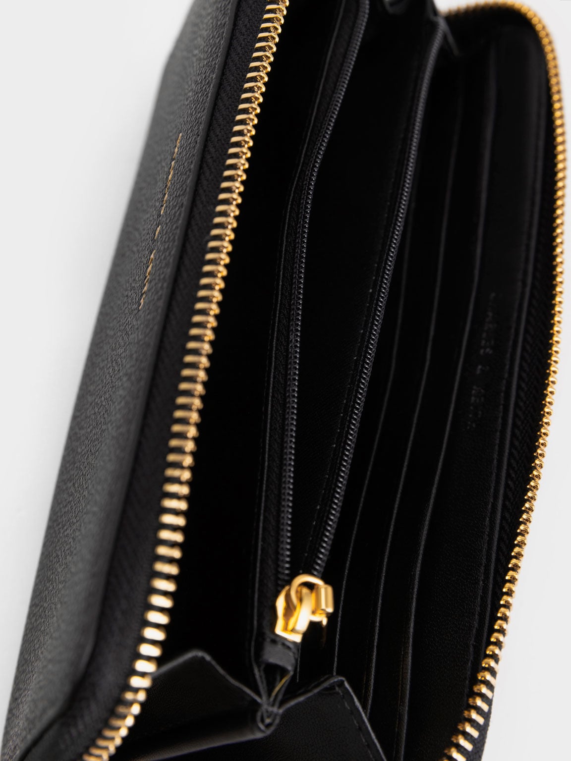 Dulcie Zip-Around Long Wallet - Black | CHARLES & KEITH