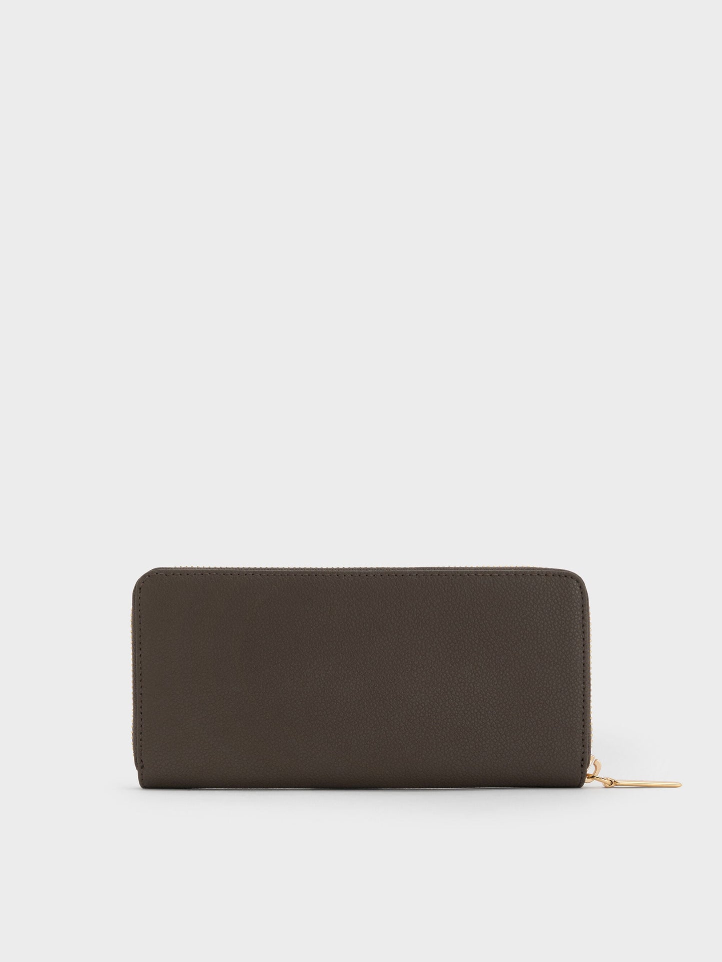 Dulcie Zip-Around Long Wallet - Dark Moss | CHARLES & KEITH