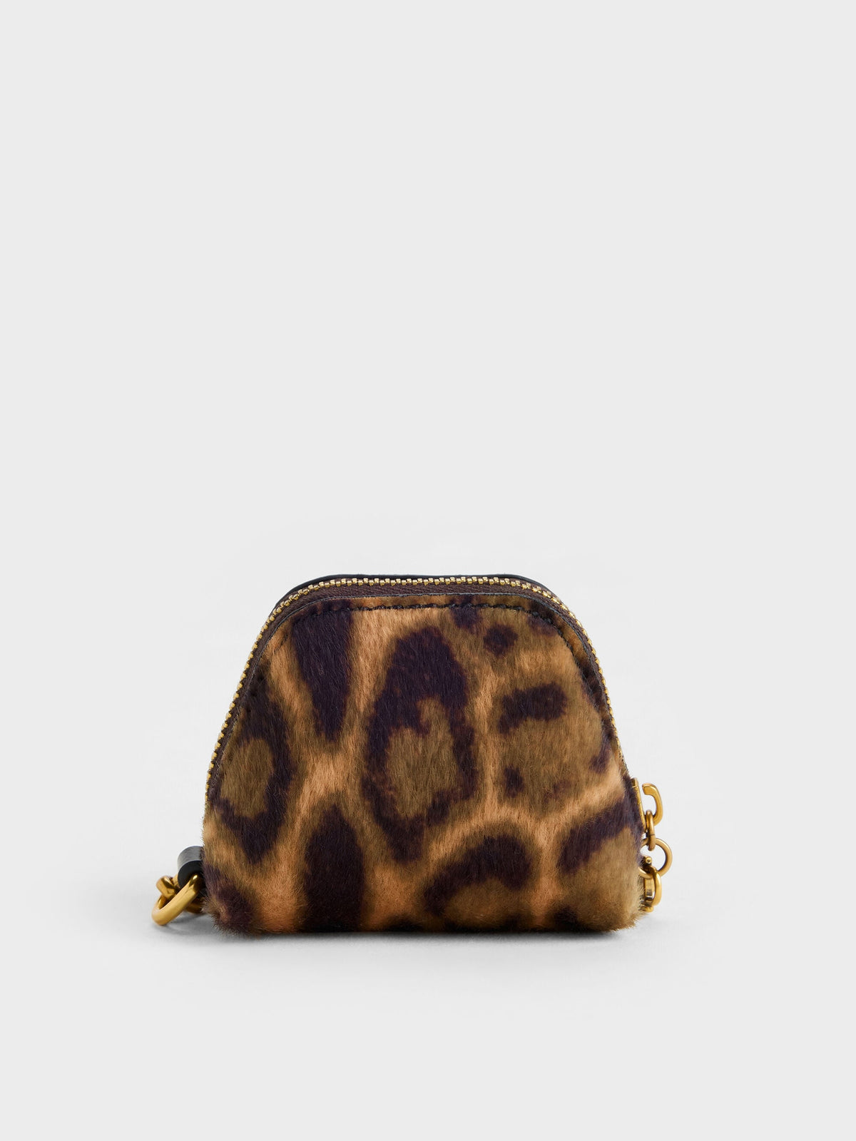 Cesia Leopard-Print Micro Pouch - Multi | CHARLES & KEITH