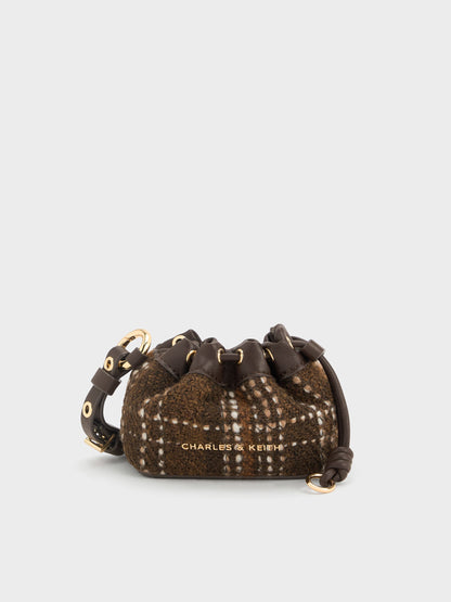 Lillith Checkered Micro Pouch - Multi | CHARLES & KEITH