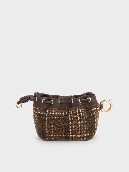 Lillith Checkered Micro Pouch - Multi | CHARLES & KEITH