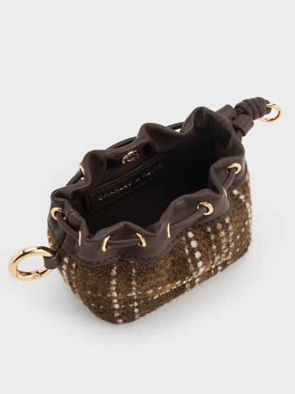 Lillith Checkered Micro Pouch - Multi | CHARLES & KEITH