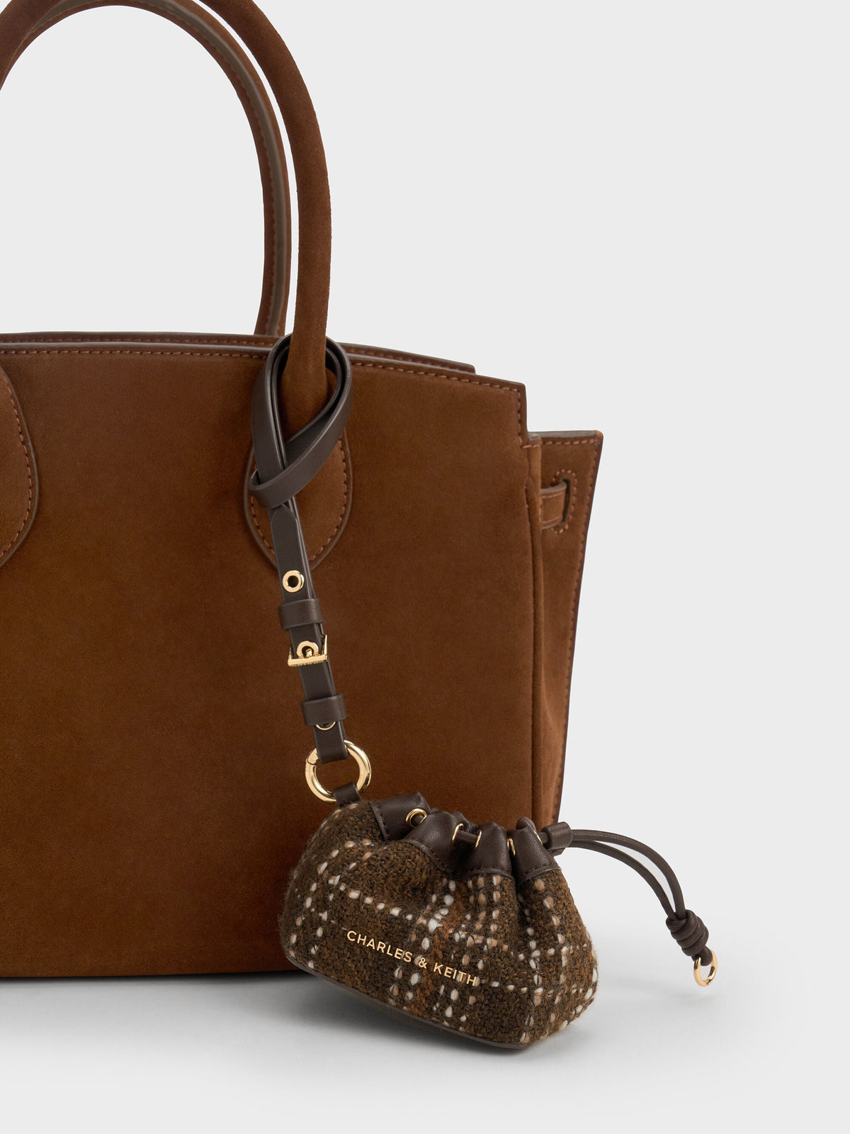 Lillith Checkered Micro Pouch - Multi | CHARLES & KEITH