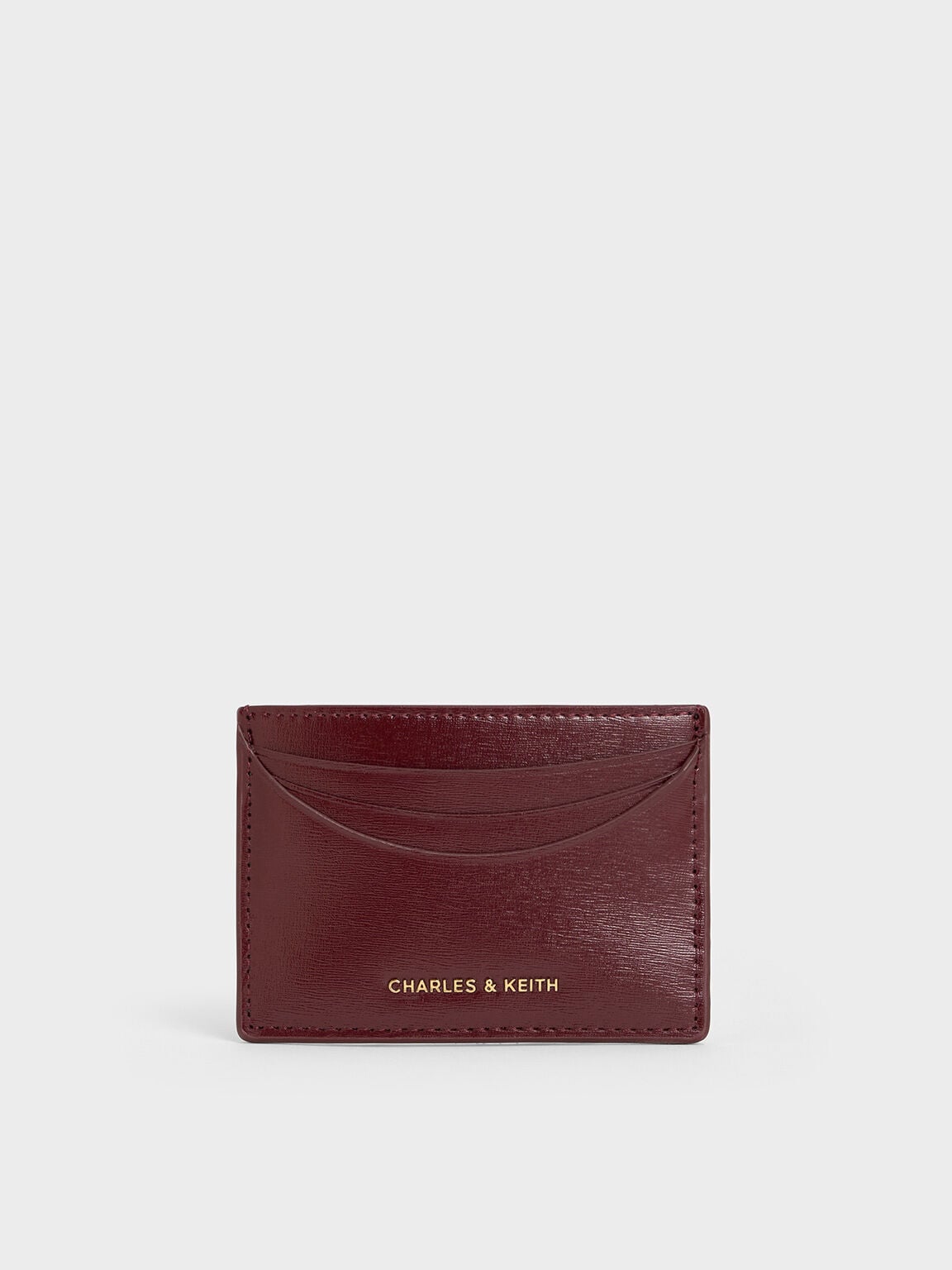 Sigrid Card Holder - Mulberry Plum | CHARLES & KEITH