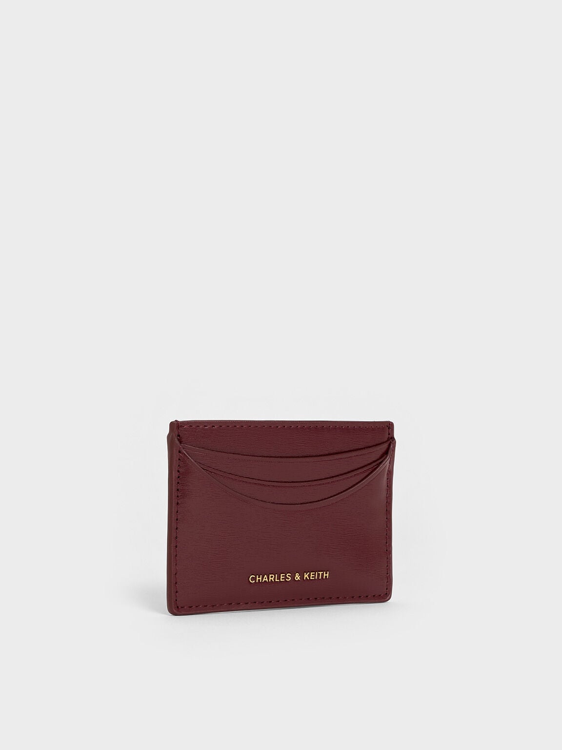 Sigrid Card Holder - Mulberry Plum | CHARLES & KEITH