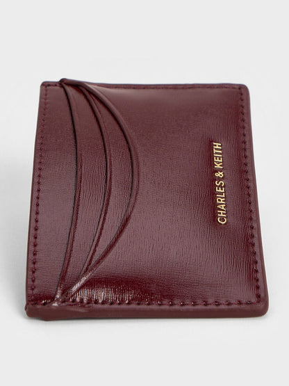 Sigrid Card Holder - Mulberry Plum | CHARLES & KEITH