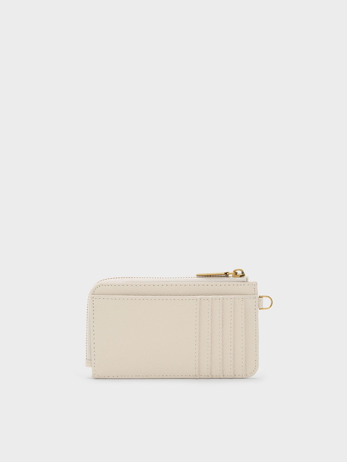 Dixie Wristlet Card Holder - Cream | CHARLES & KEITH