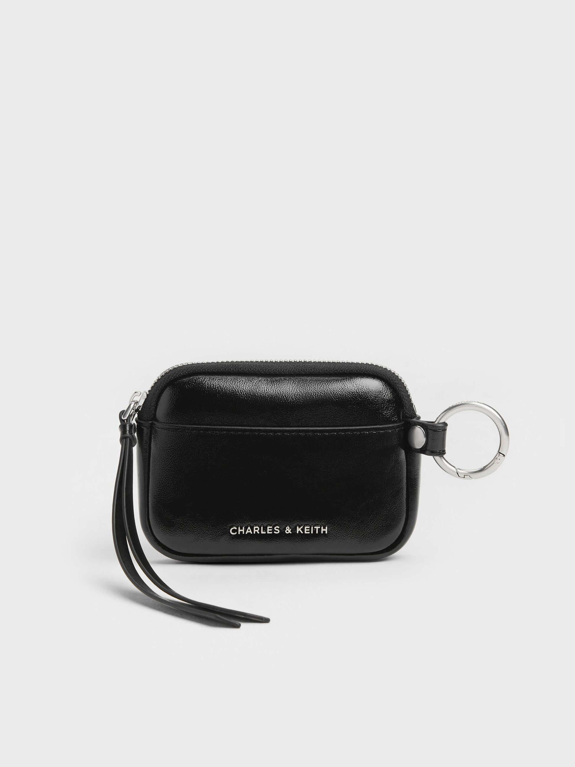 Tatiana Zip-Around Card Holder - Noir | CHARLES & KEITH