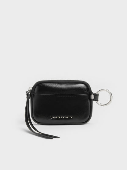 Tatiana Zip-Around Card Holder - Noir | CHARLES & KEITH