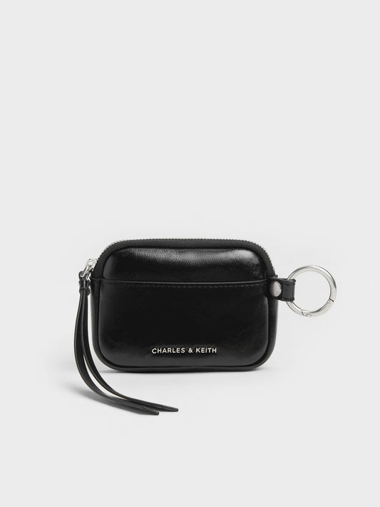 Tatiana Zip-Around Card Holder - Noir | CHARLES & KEITH