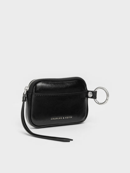 Tatiana Zip-Around Card Holder - Noir | CHARLES & KEITH