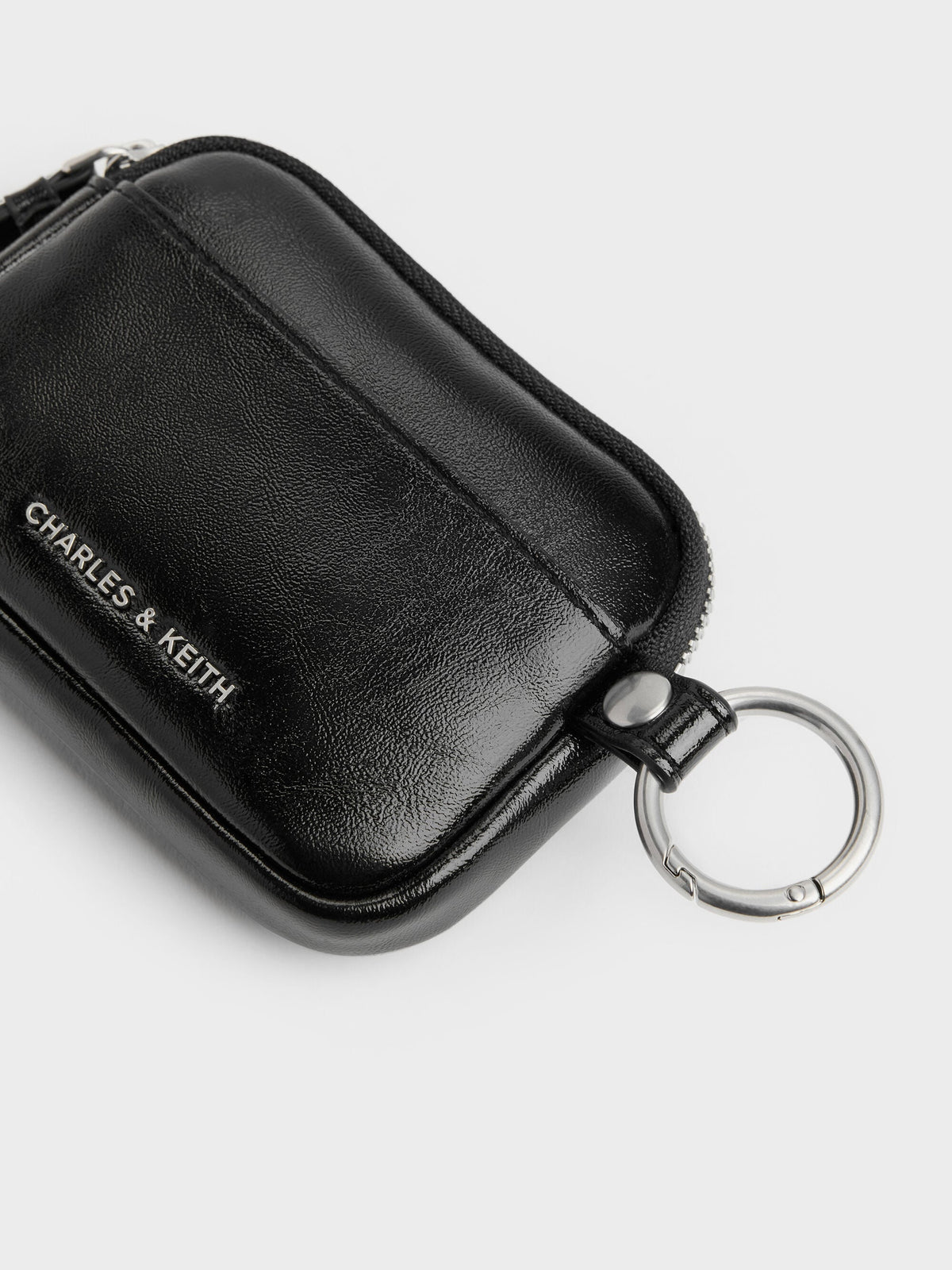 Tatiana Zip-Around Card Holder - Noir | CHARLES & KEITH