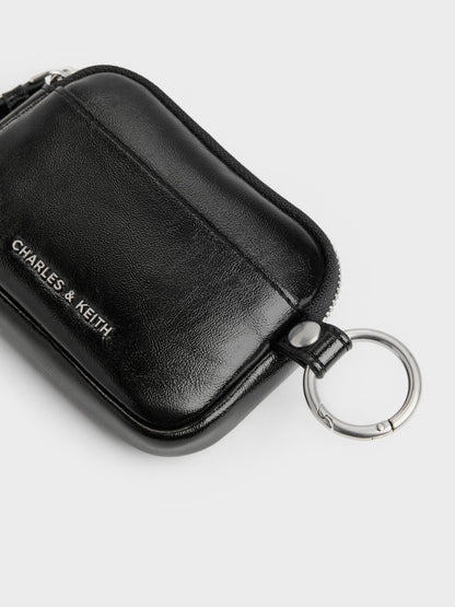 Tatiana Zip-Around Card Holder - Noir | CHARLES & KEITH