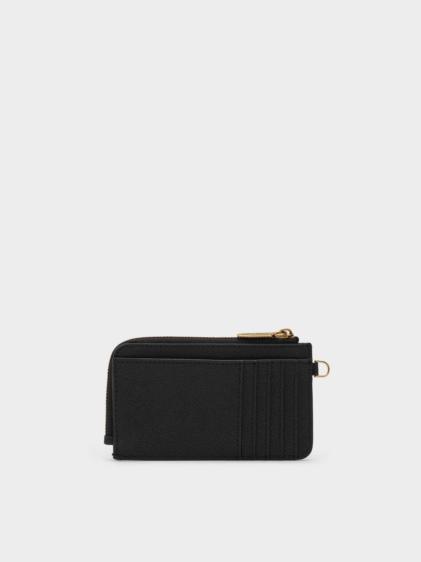 Dixie Wristlet Card Holder - Black | CHARLES & KEITH