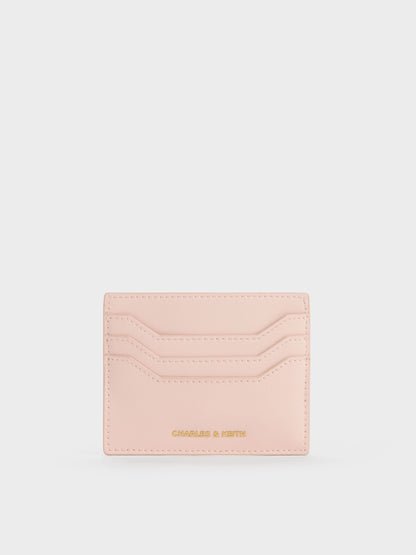 Carli Multi-Slot Card Holder - Soft Pink | CHARLES & KEITH