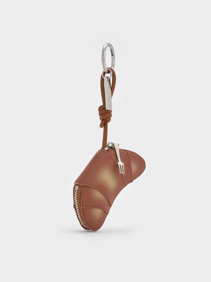 Croissant Charm - Nutmeg Beige | CHARLES & KEITH