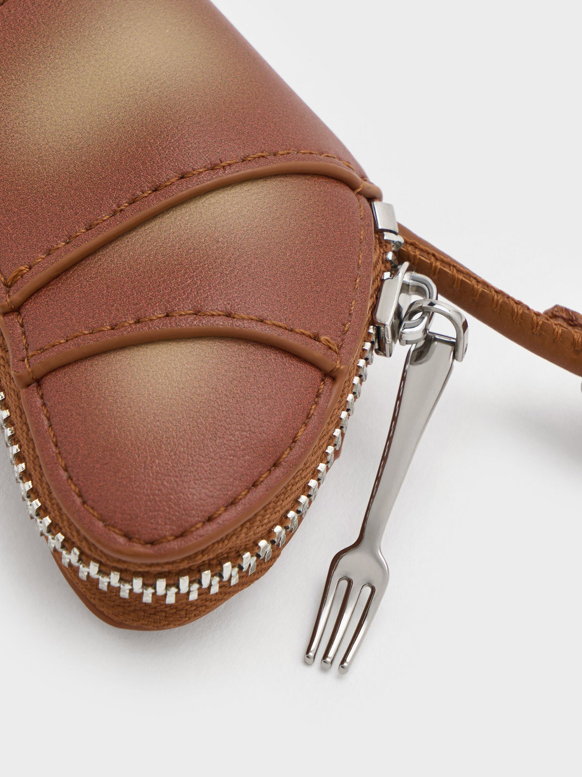 Croissant Charm - Nutmeg Beige | CHARLES & KEITH
