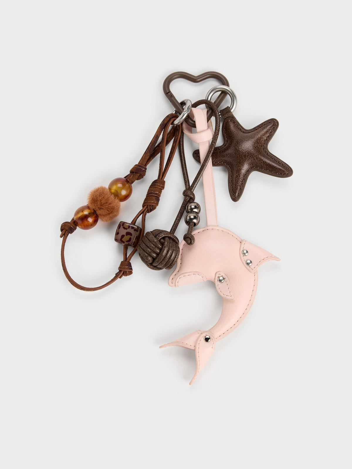 Delfina Dolphin & Starfish Charm - Multi | CHARLES & KEITH