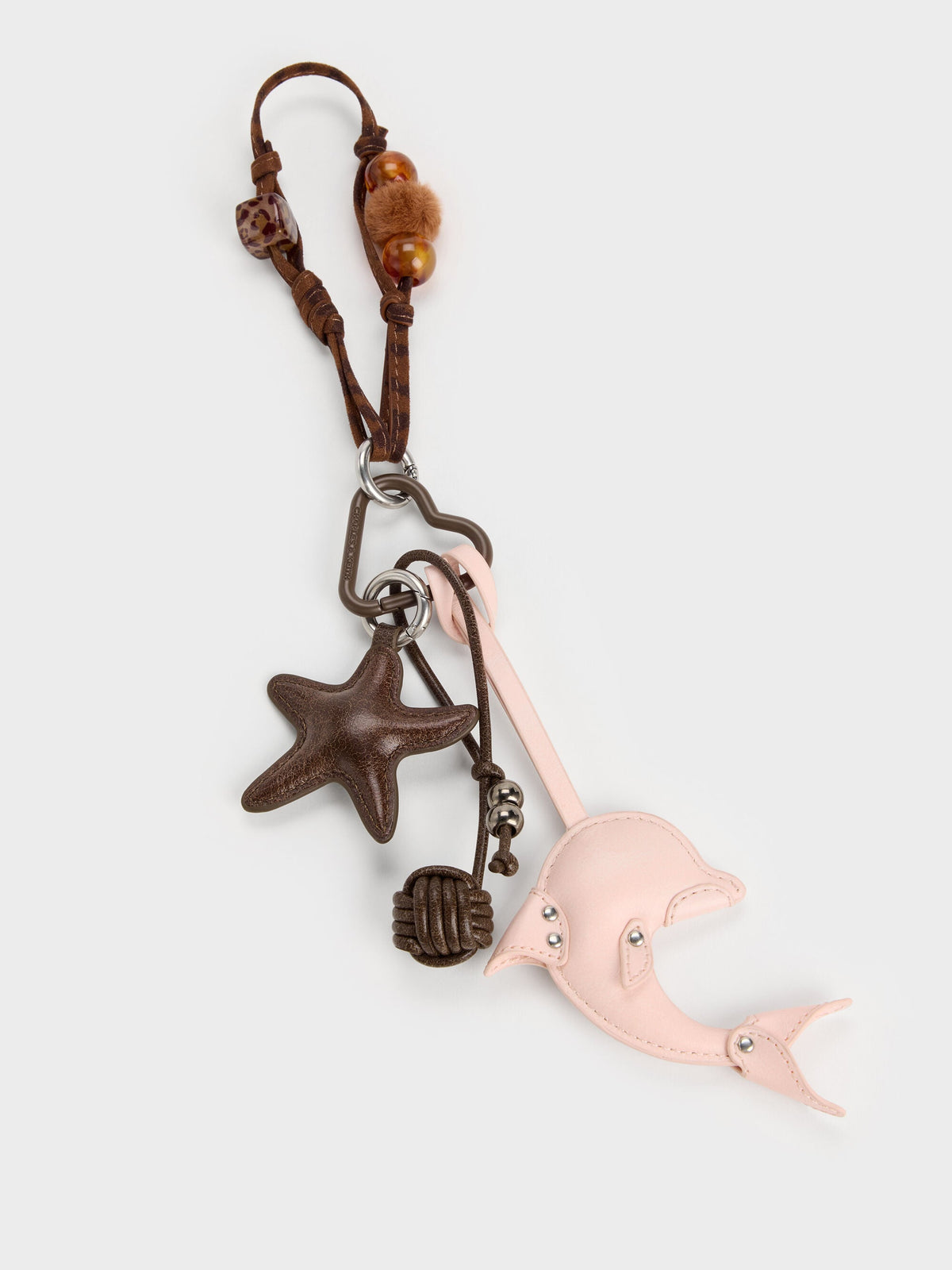 Delfina Dolphin & Starfish Charm - Multi | CHARLES & KEITH