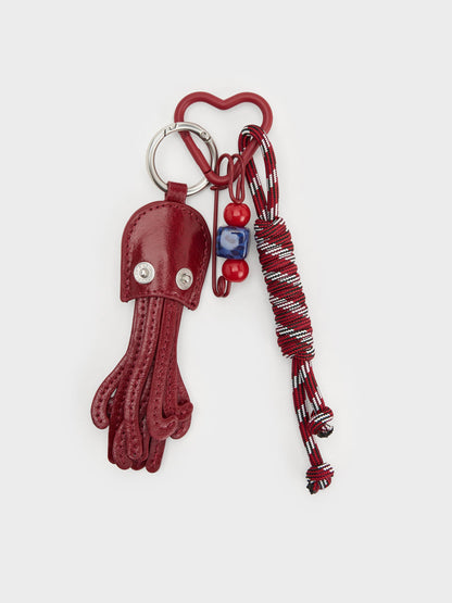 Delfina Octopus Charm - Tomato Red | CHARLES & KEITH