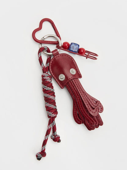 Delfina Octopus Charm - Tomato Red | CHARLES & KEITH