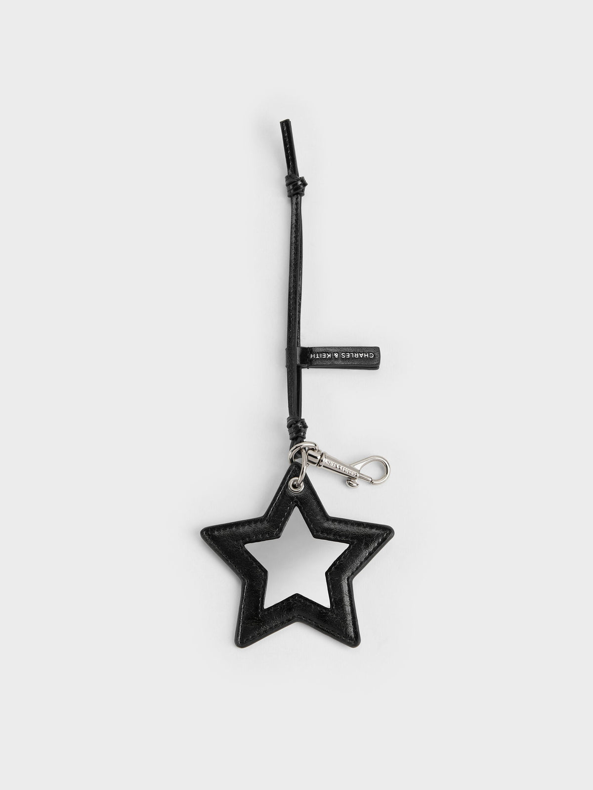 Noane Star Mirror Charm - Noir | CHARLES & KEITH
