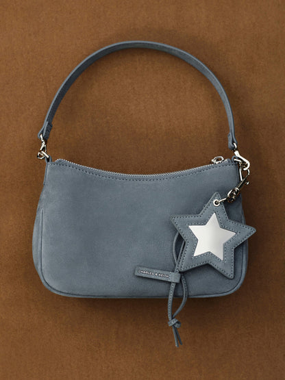Noane Star Mirror Charm - Smoky Blue | CHARLES & KEITH