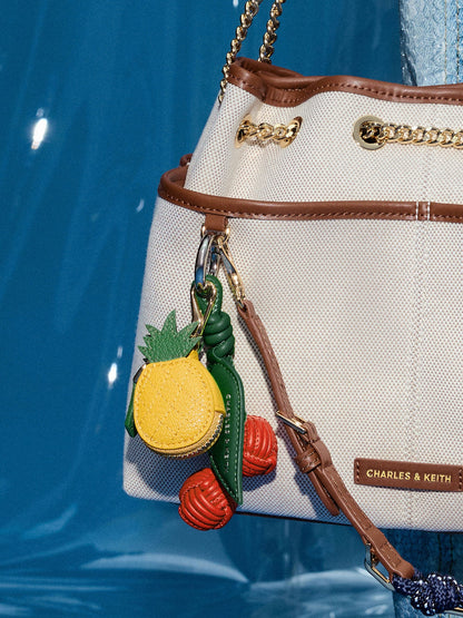 Pineapple Charm - Yellow | CHARLES & KEITH