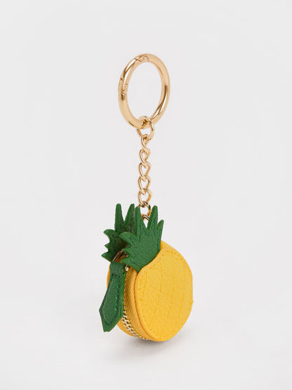 Pineapple Charm - Yellow | CHARLES & KEITH