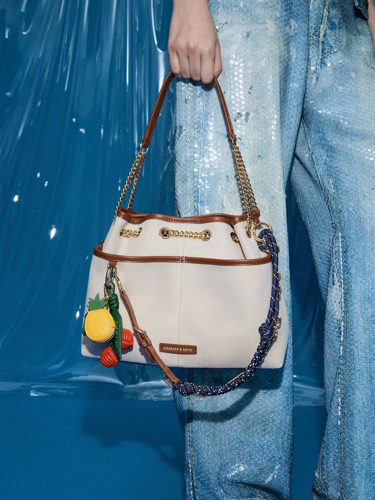 Pineapple Charm - Yellow | CHARLES & KEITH