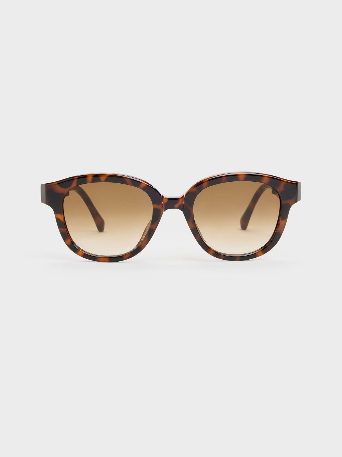 Brea Round Sunglasses - T. Shell | CHARLES & KEITH