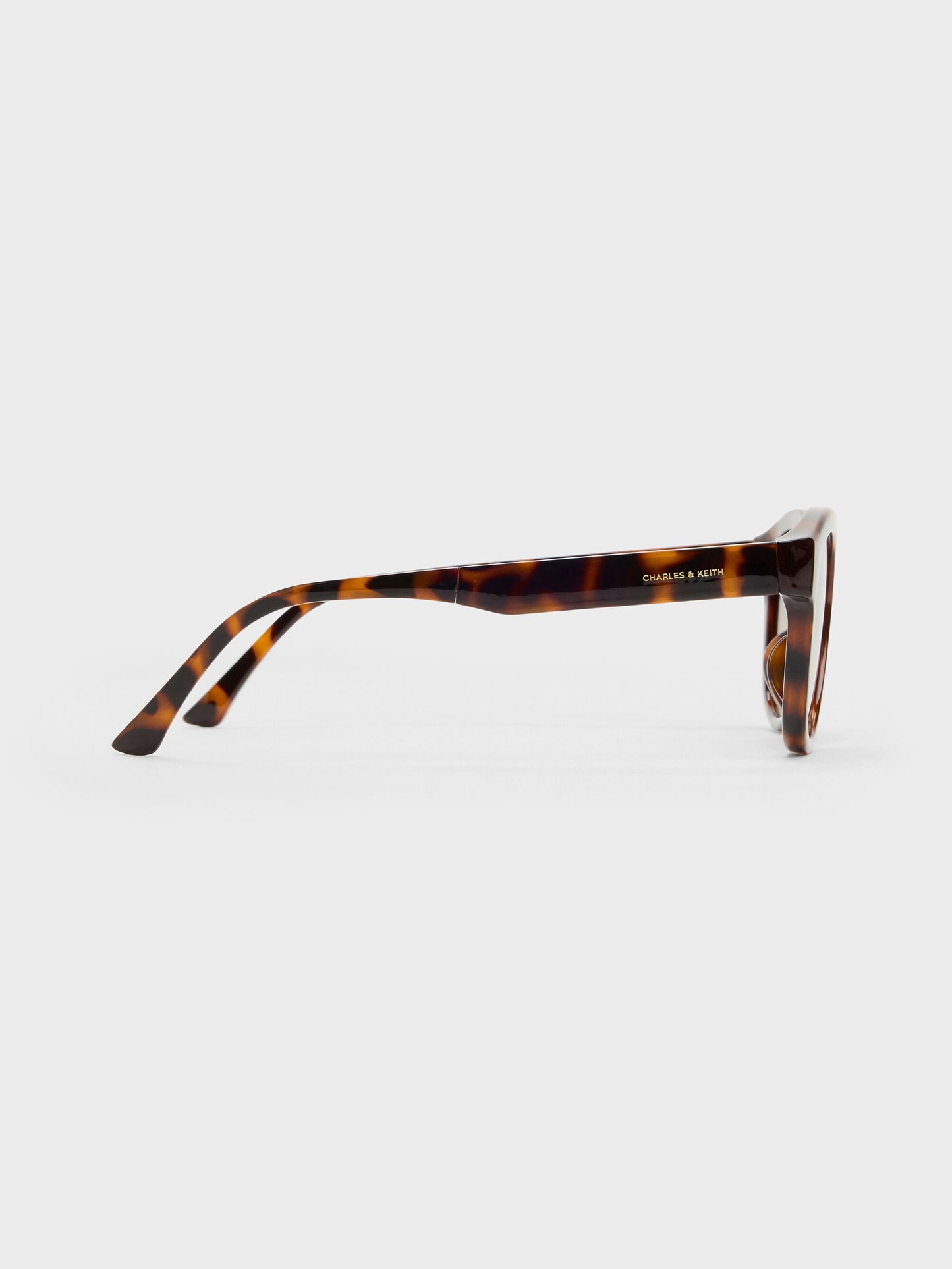 Brea Round Sunglasses - T. Shell | CHARLES & KEITH