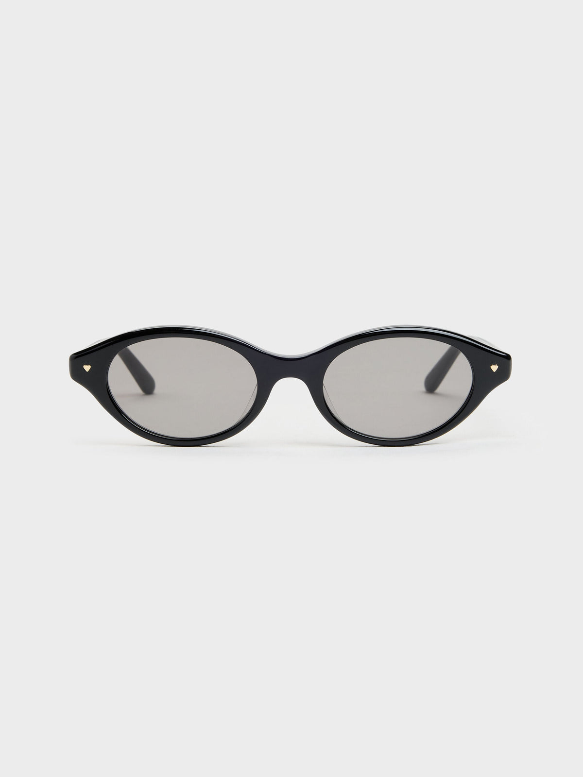 Pecola Oval Sunglasses - Black | CHARLES & KEITH