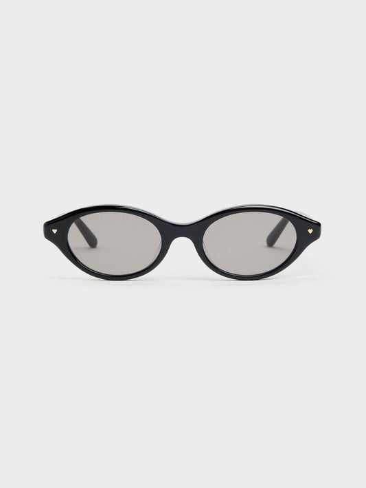 Pecola Oval Sunglasses - Black | CHARLES & KEITH