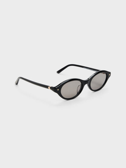 Pecola Oval Sunglasses - Black | CHARLES & KEITH