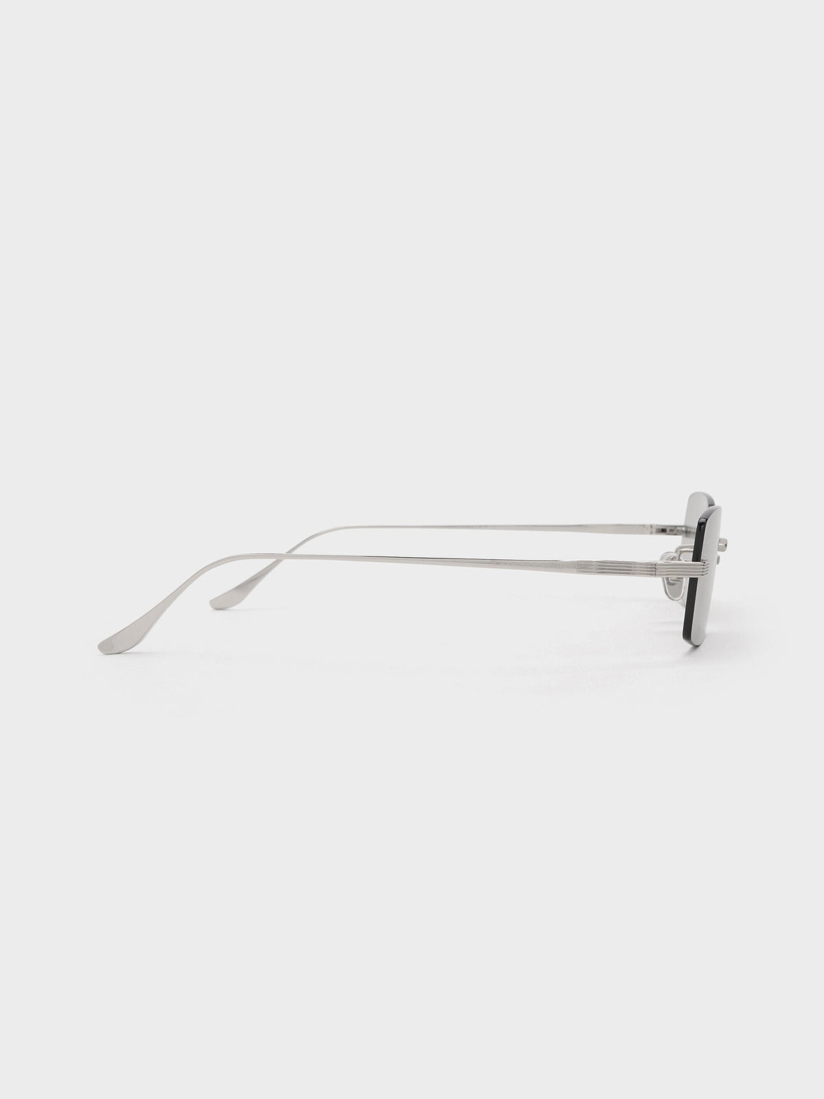 Easton Rimless Rectangular Sunglasses - Silver | CHARLES & KEITH