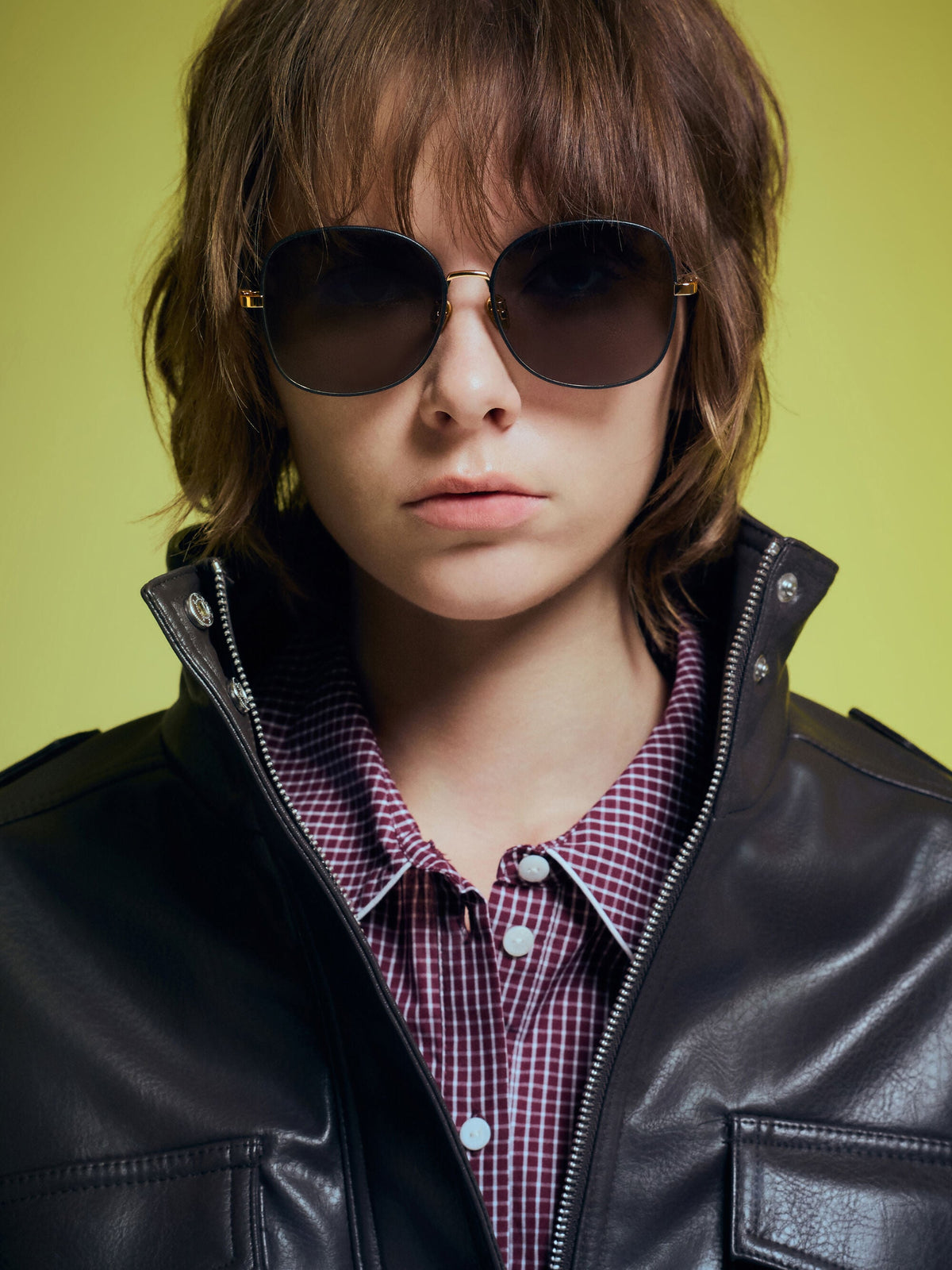 Ivette Butterfly Sunglasses - Black | CHARLES & KEITH