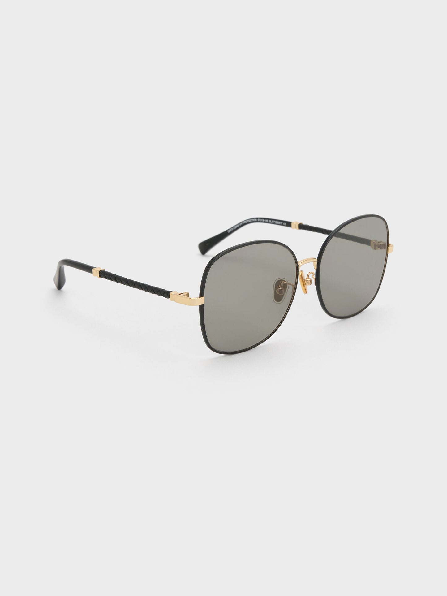 Ivette Butterfly Sunglasses - Black | CHARLES & KEITH