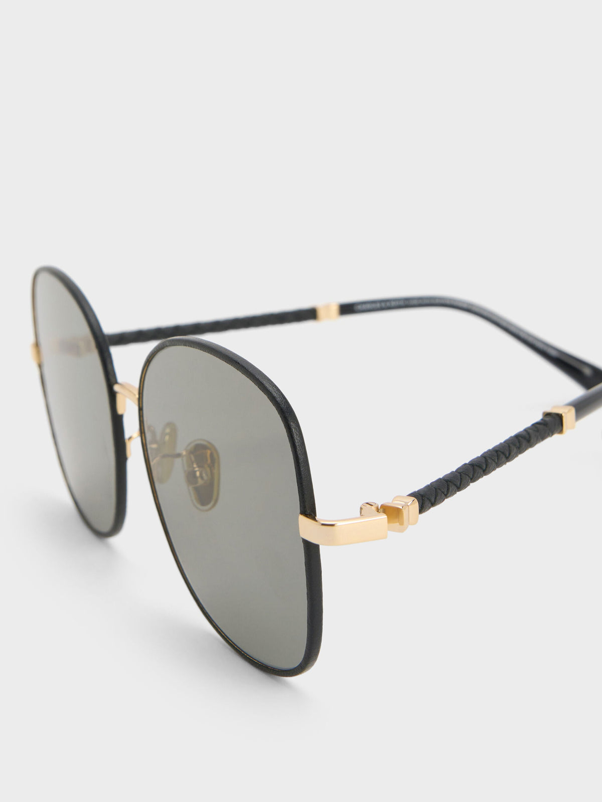 Ivette Butterfly Sunglasses - Black | CHARLES & KEITH