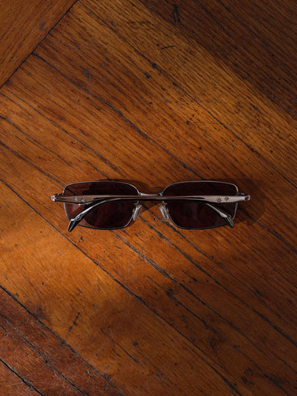Celestia Rectangular Sunglasses - Silver | CHARLES & KEITH
