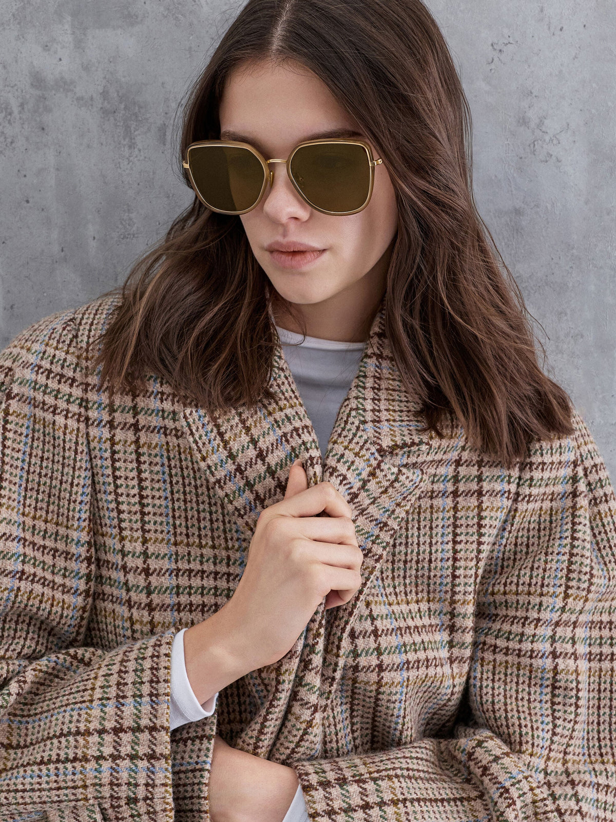 Lisbeth Butterfly Sunglasses - Chestnut Brown | CHARLES & KEITH
