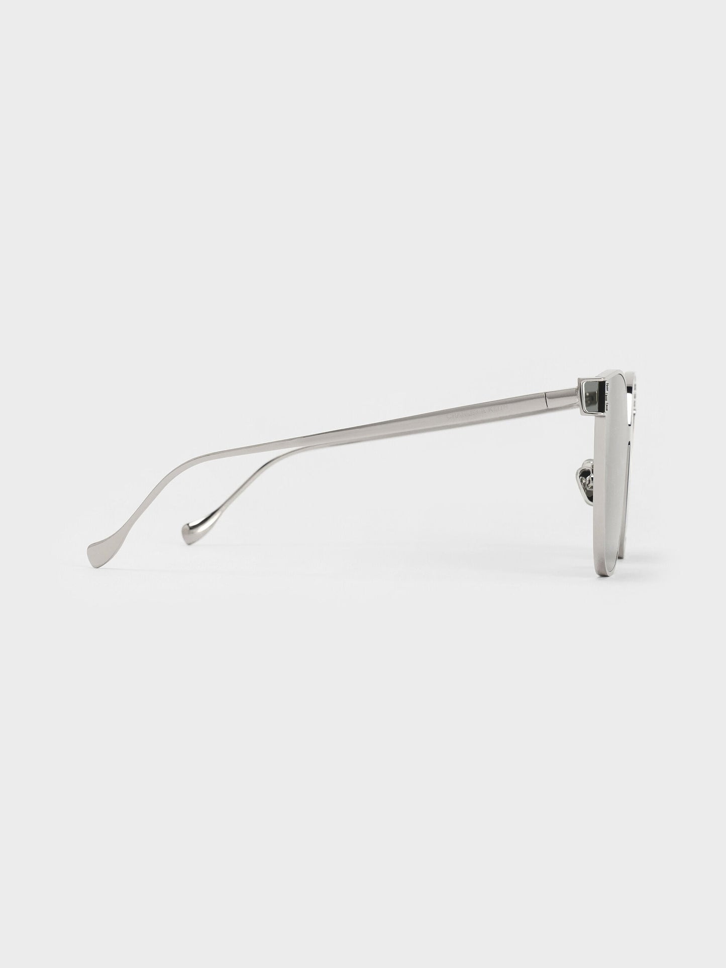 Ginny Butterfly Sunglasses - Silver | CHARLES & KEITH