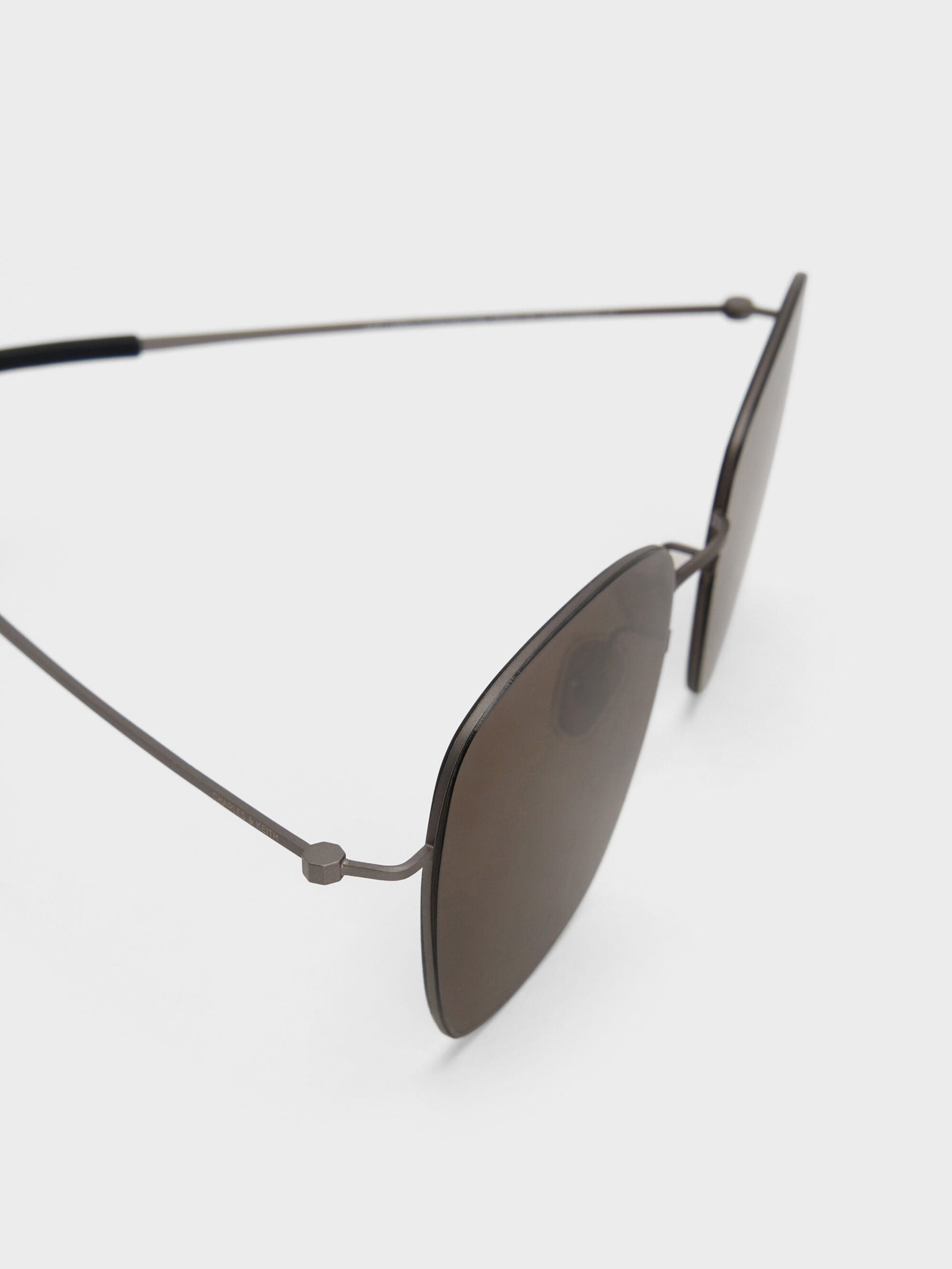 Miranda Square Sunglasses - Black | CHARLES & KEITH