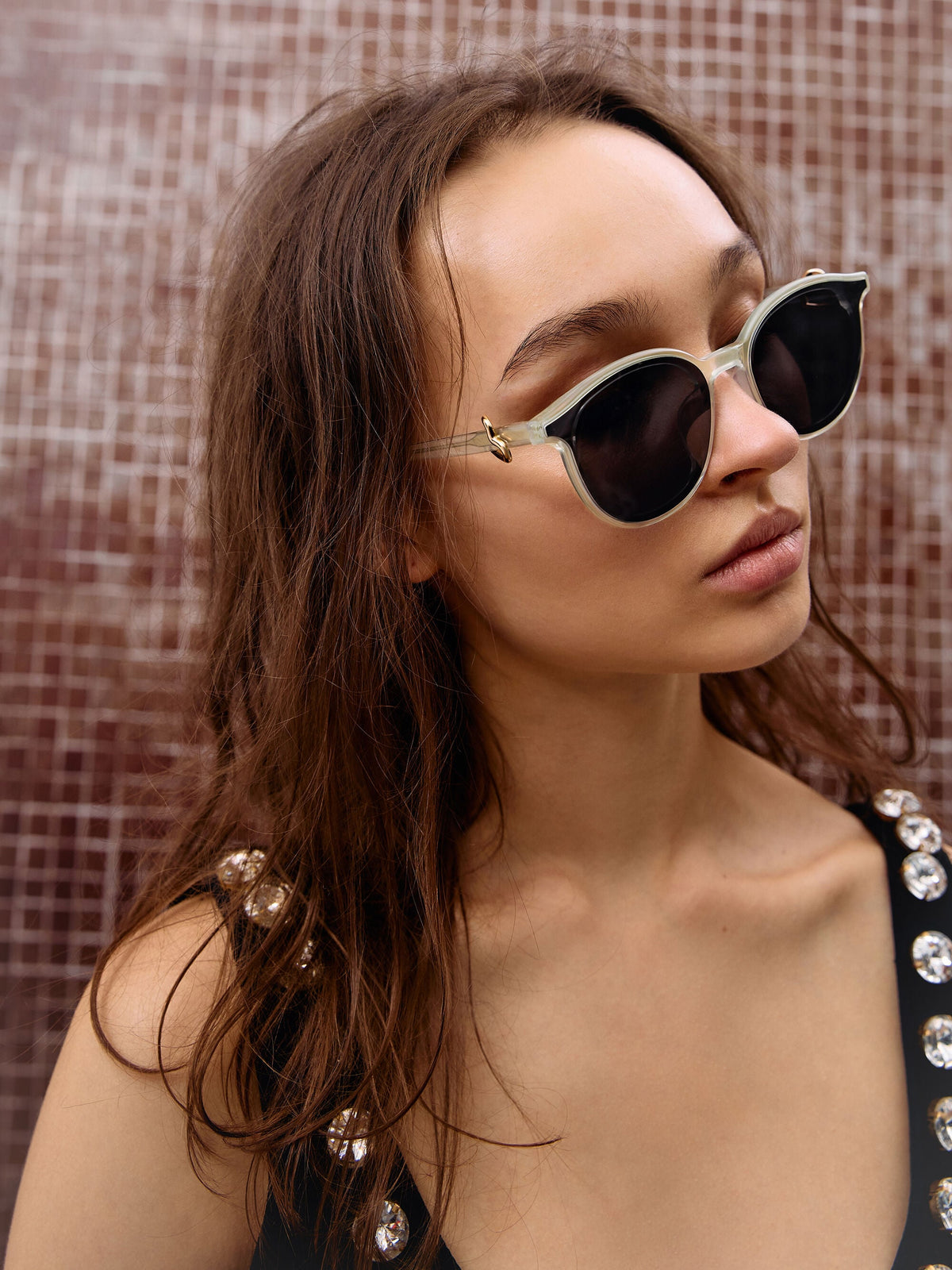 Ciara Heart-Motif Sunglasses - Mint Green | CHARLES & KEITH
