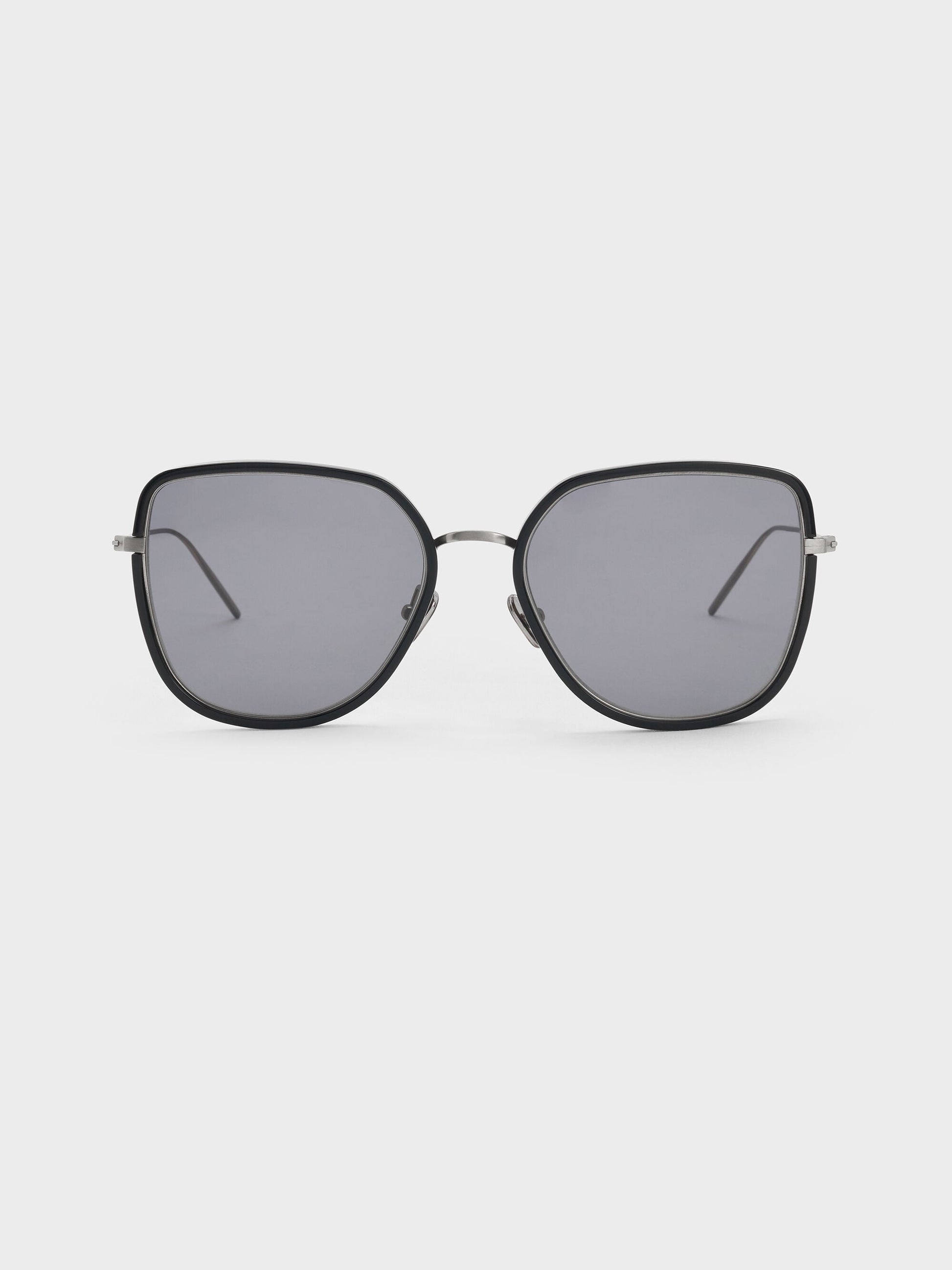 Lisbeth Butterfly Sunglasses - Noir | CHARLES & KEITH