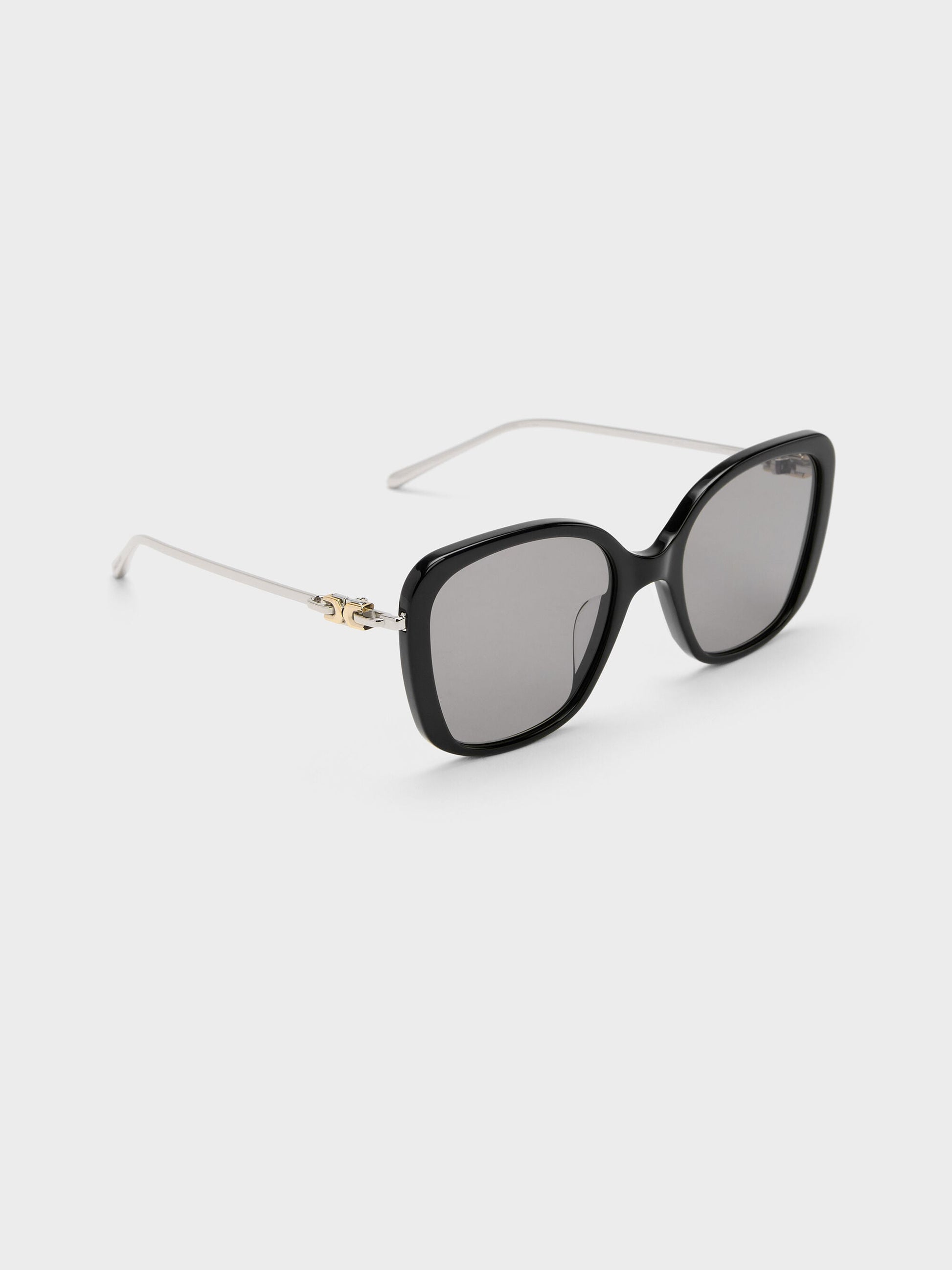 Adalyn Butterfly Sunglasses - Noir | CHARLES & KEITH