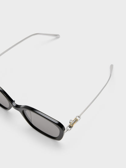 Adalyn Butterfly Sunglasses - Noir | CHARLES & KEITH