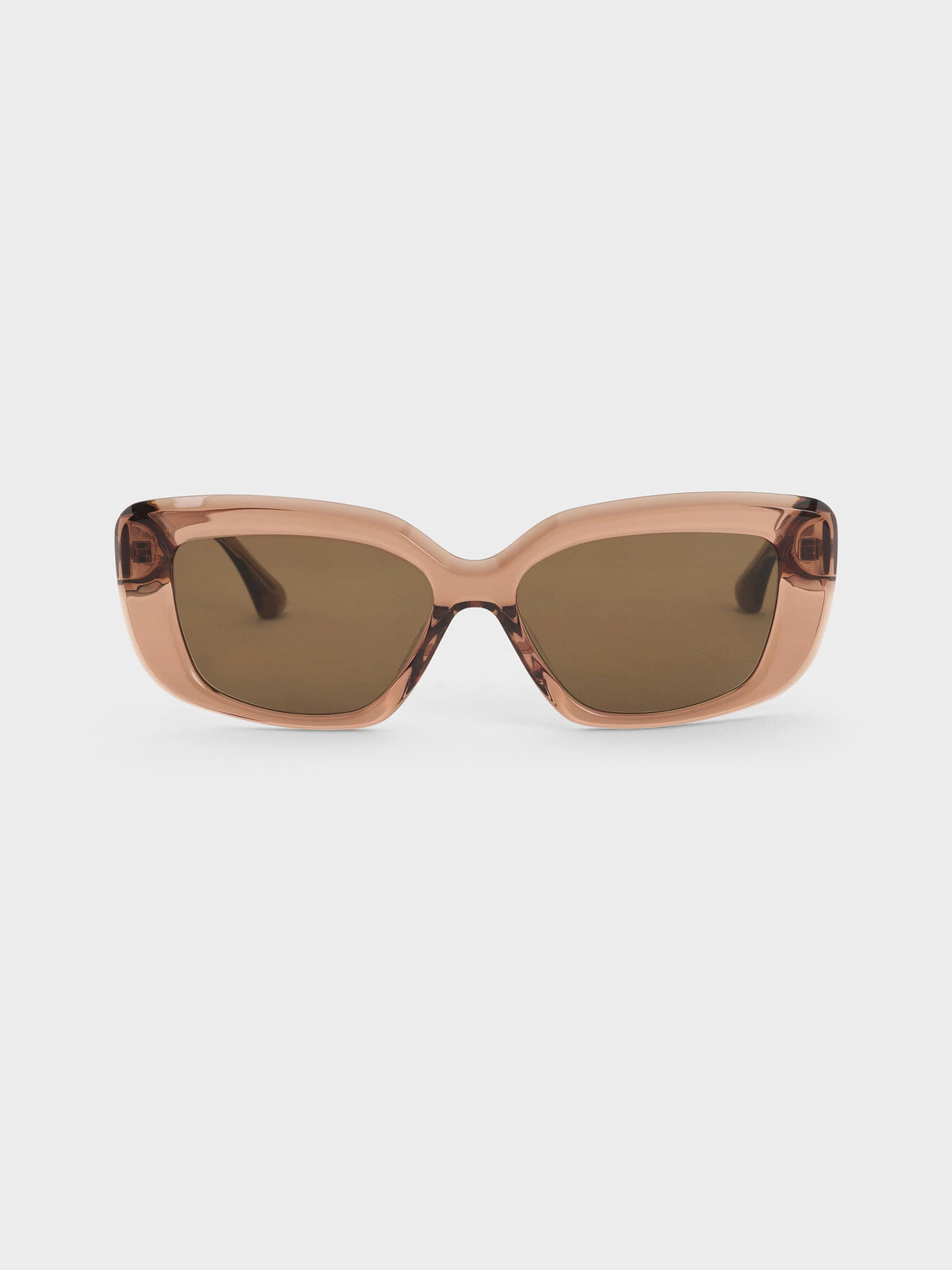 Alix Butterfly Sunglasses - Chestnut Brown | CHARLES & KEITH